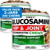 dogdopethea2 Pack Glucosamine for Dogs With Chondroitin Joint Pain Relief Made in USA